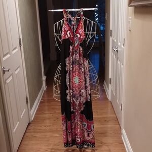 Bailey Blue Multicolor Maxi Dress